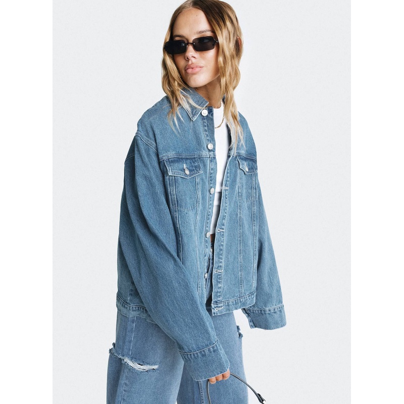 Ward Mid Wash Denim Jacket