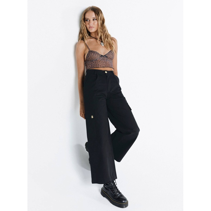 Worley Cargo Pants Black