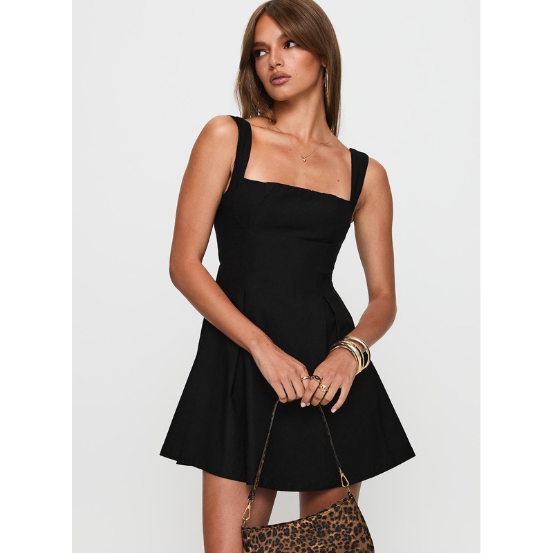 Xanthus Mini Dress Black