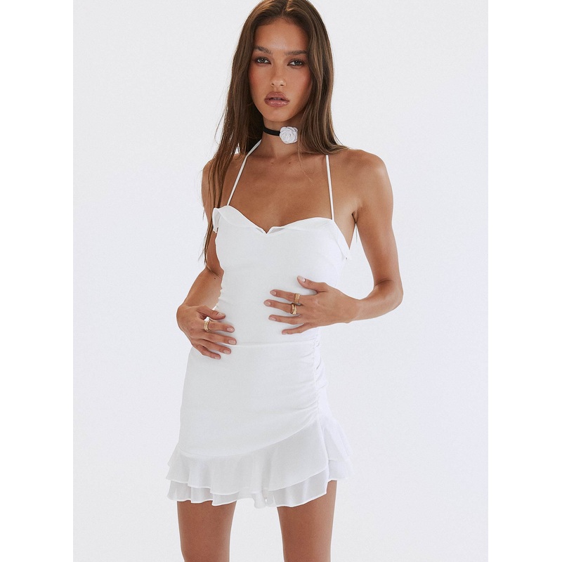 Yara Mini Dress White