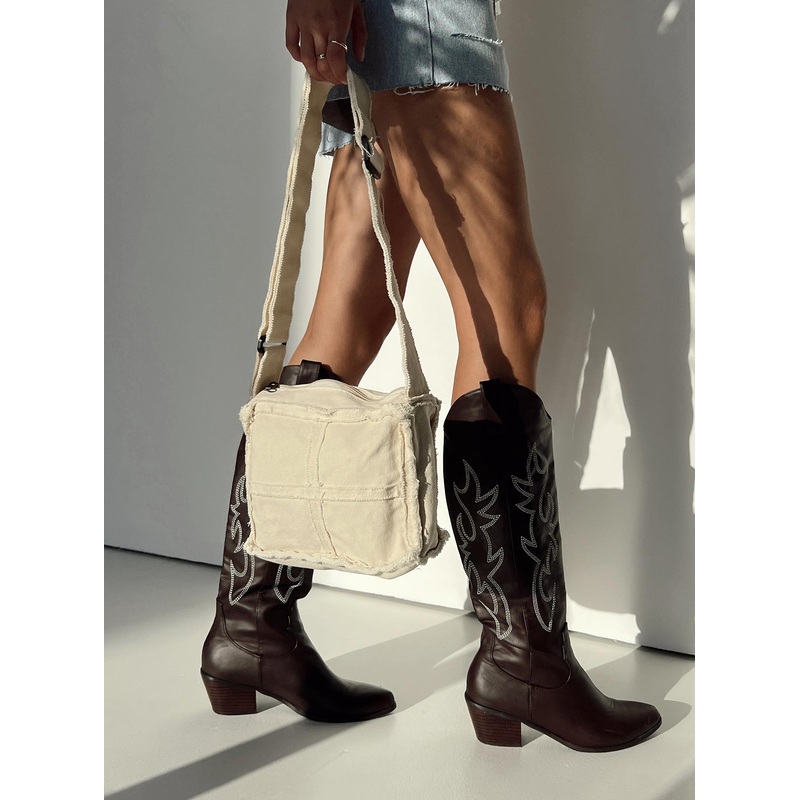 Deverell Crossbody Bag Beige