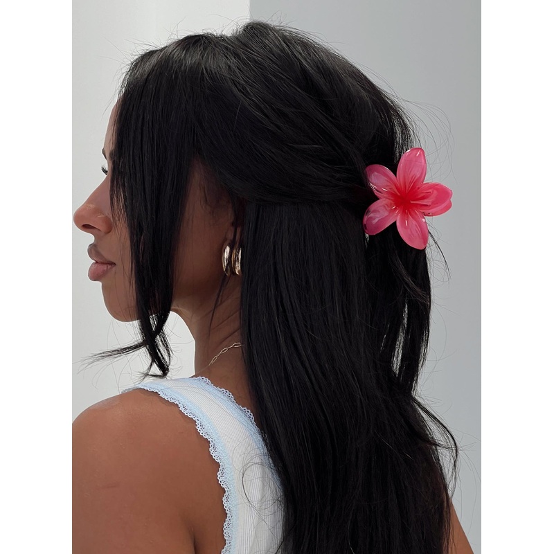Kadence Hair Clip Dark Pink