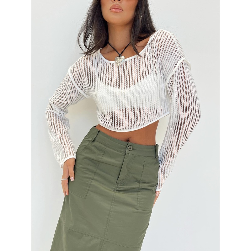 Sadey Sweater White
