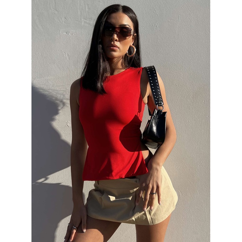 Uzo Top Red Low Impact