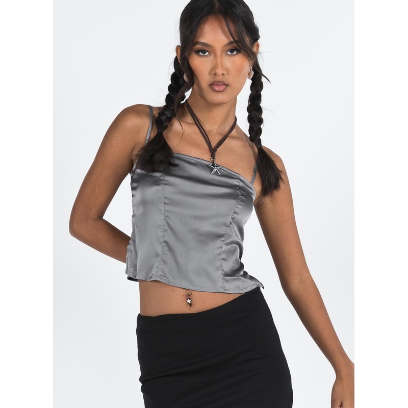 Creswick Top Grey