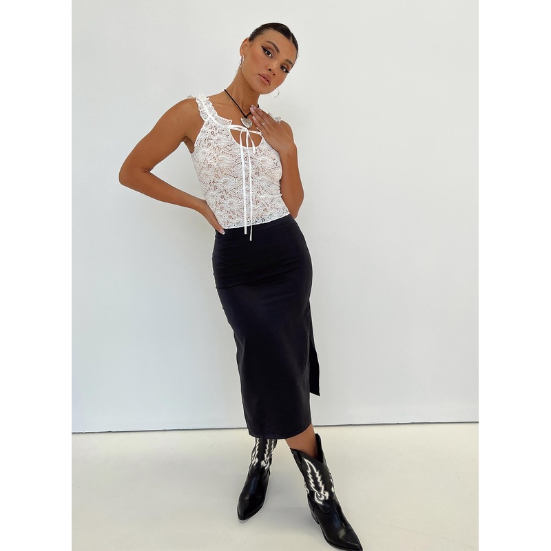 Jansson Midi Skirt Black