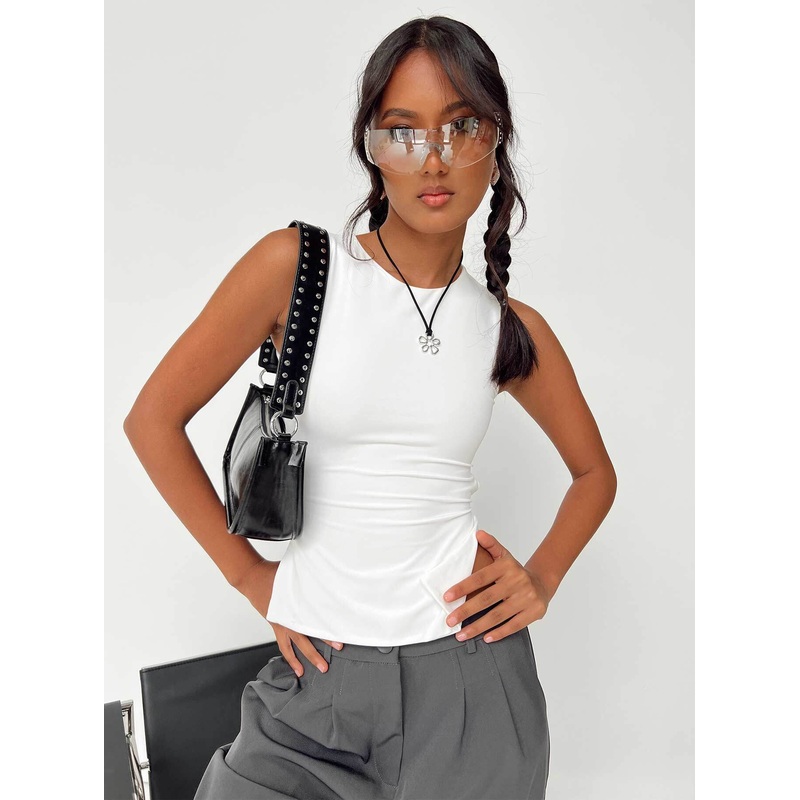 Uzo Top White