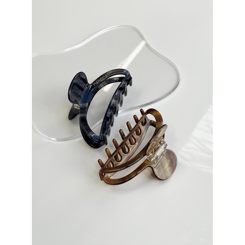 Welsh Hair Clip Pack Black / Brown