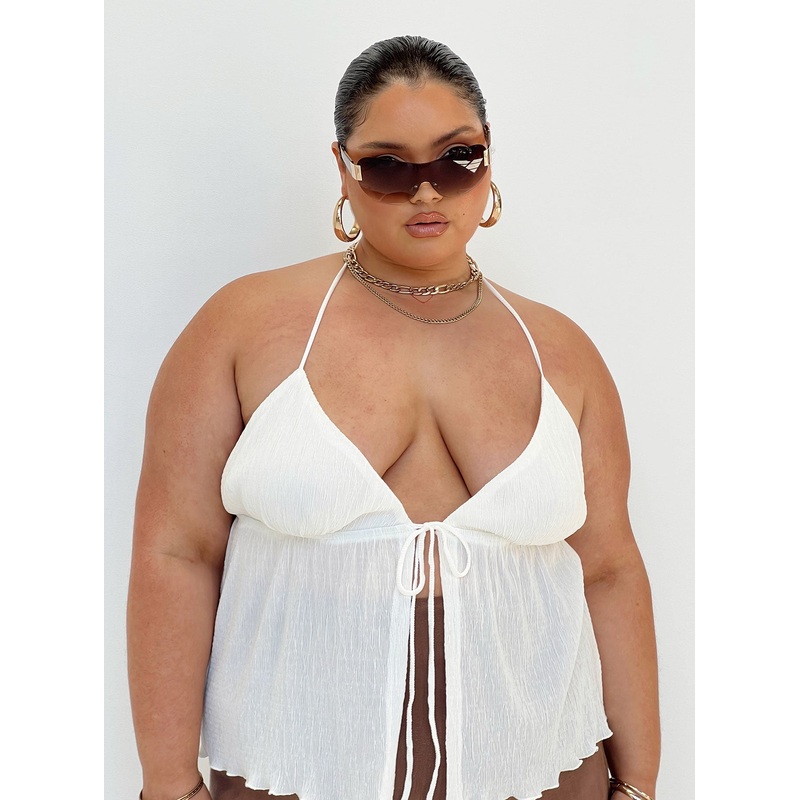 Chantria Top White Curve
