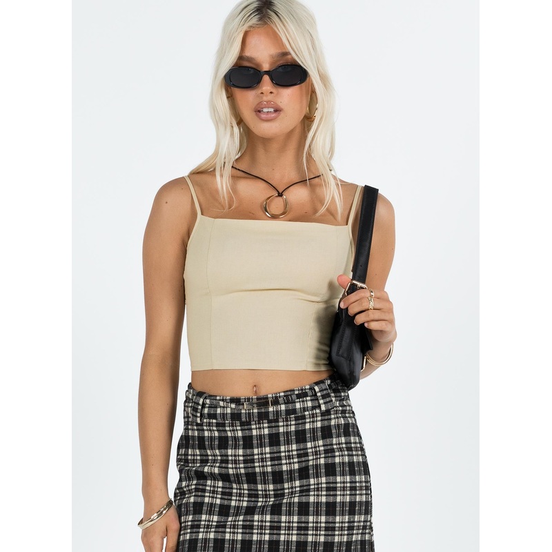 Virtue Top Beige