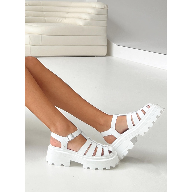 Windsor Smith Rare Sandals White