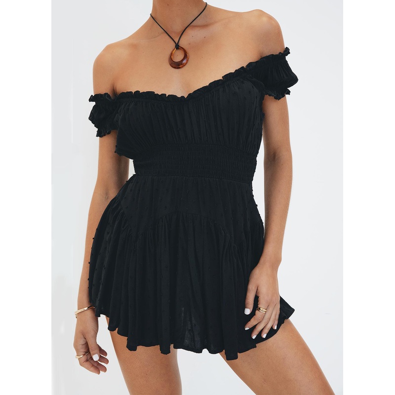 Anastasiya Mini Dress Black