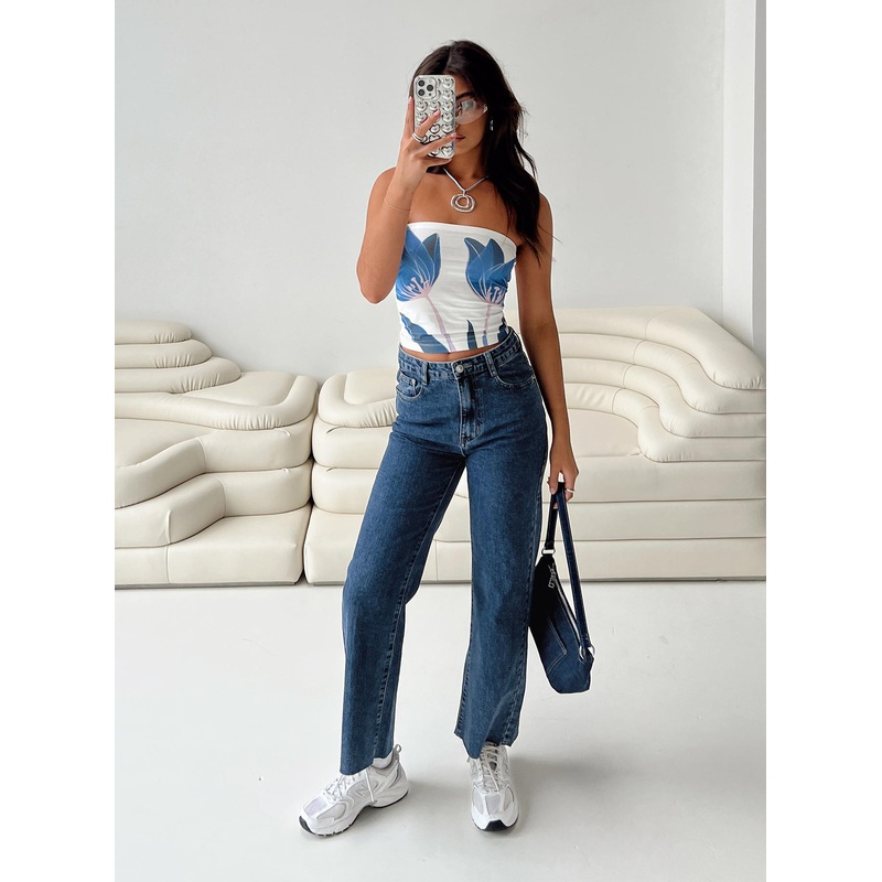 Boundless Denim Jeans Dark Wash