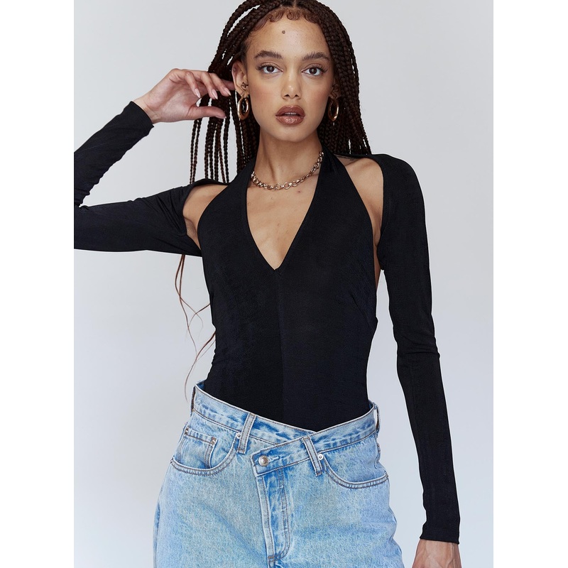 Lock It Down Bodysuit Black