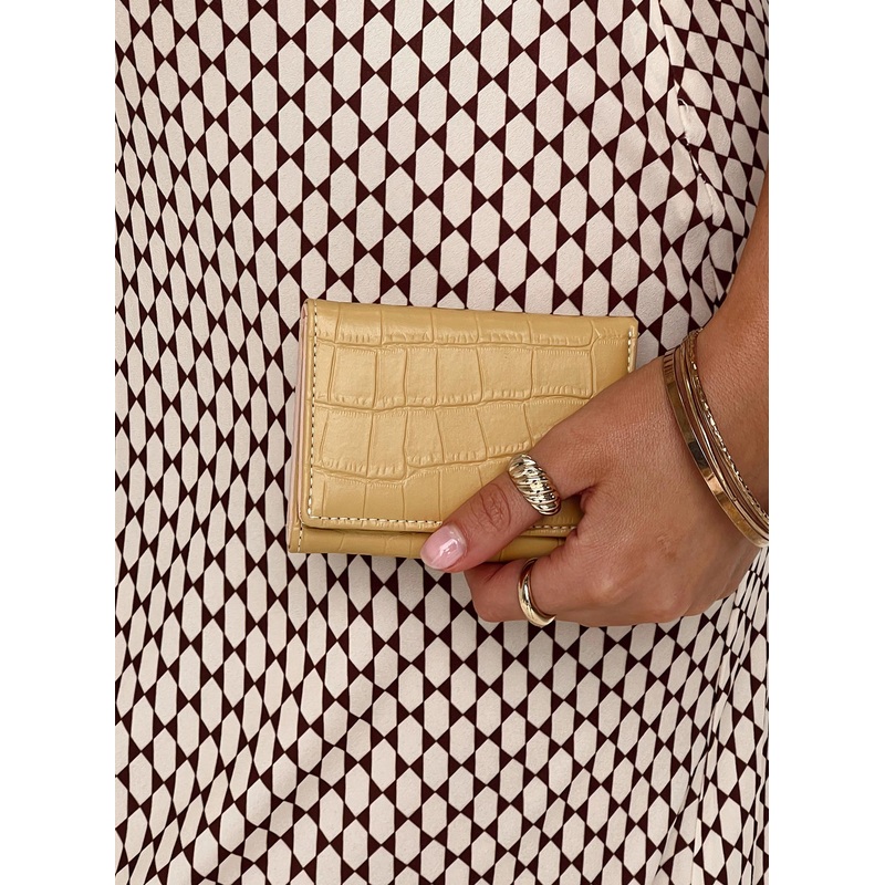 Mariah Card Holder Yellow