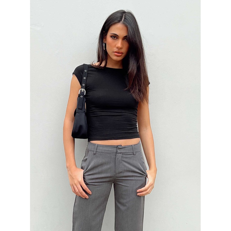 Rosalinda Top Black Lower Impact