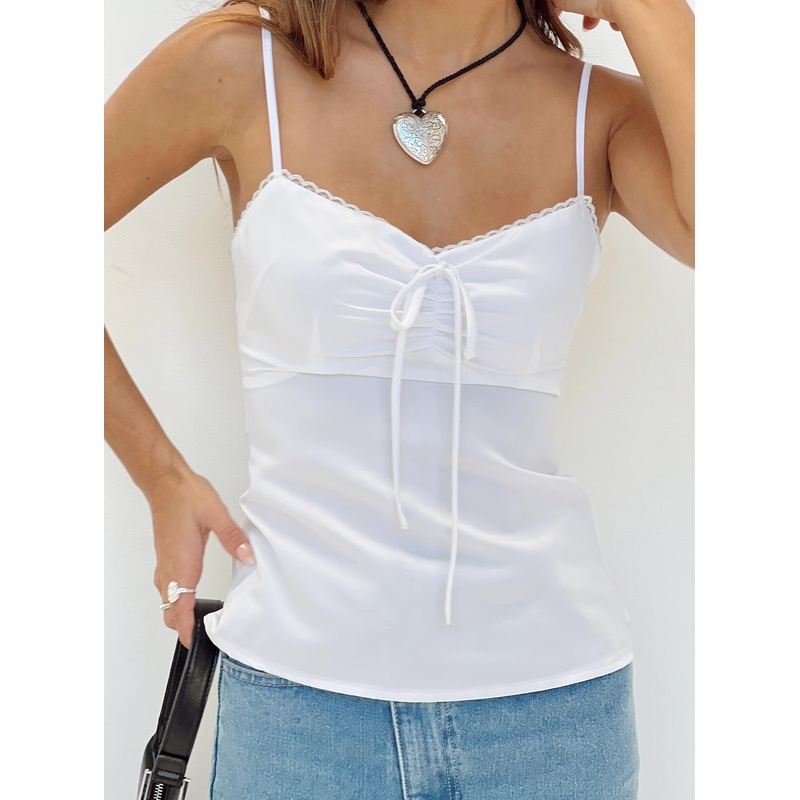 Stefania Top White