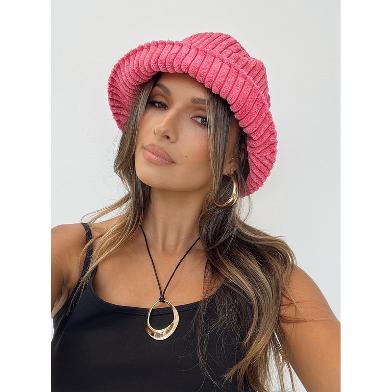 The Vintage Bucket Hat Pink