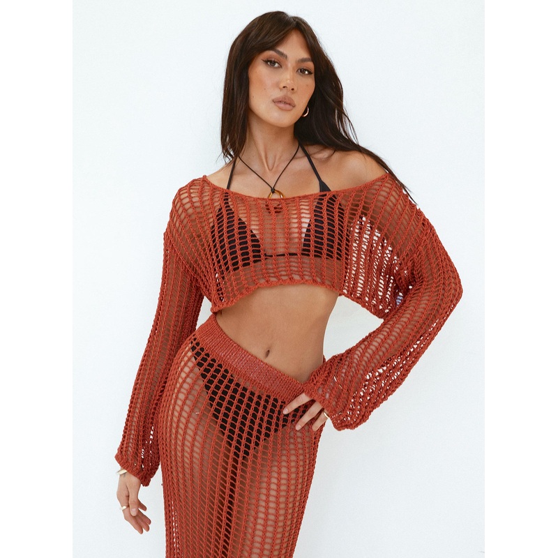 Florence Sweater Sienna Red