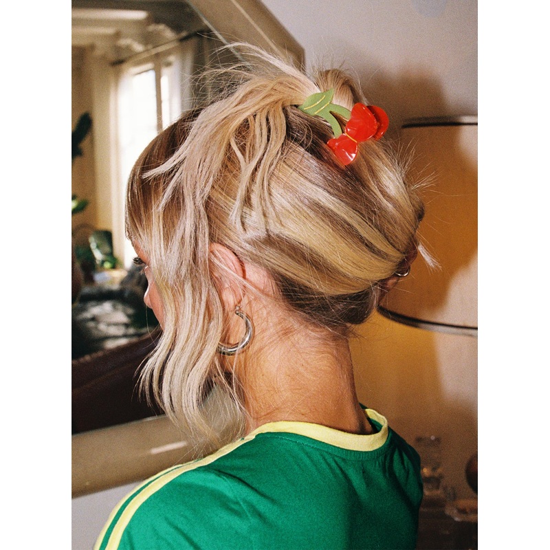 Fruity Hair Clip Pack Orange / Cherry
