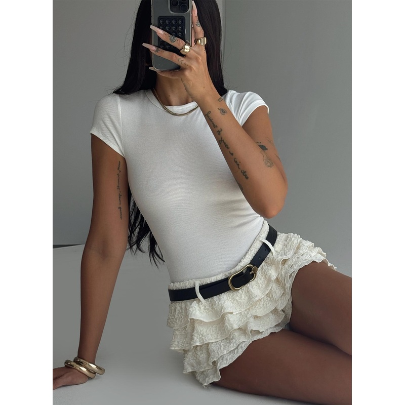 Harlea Bodysuit White