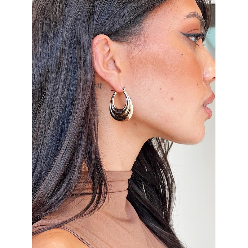 Koumi Earrings Gold
