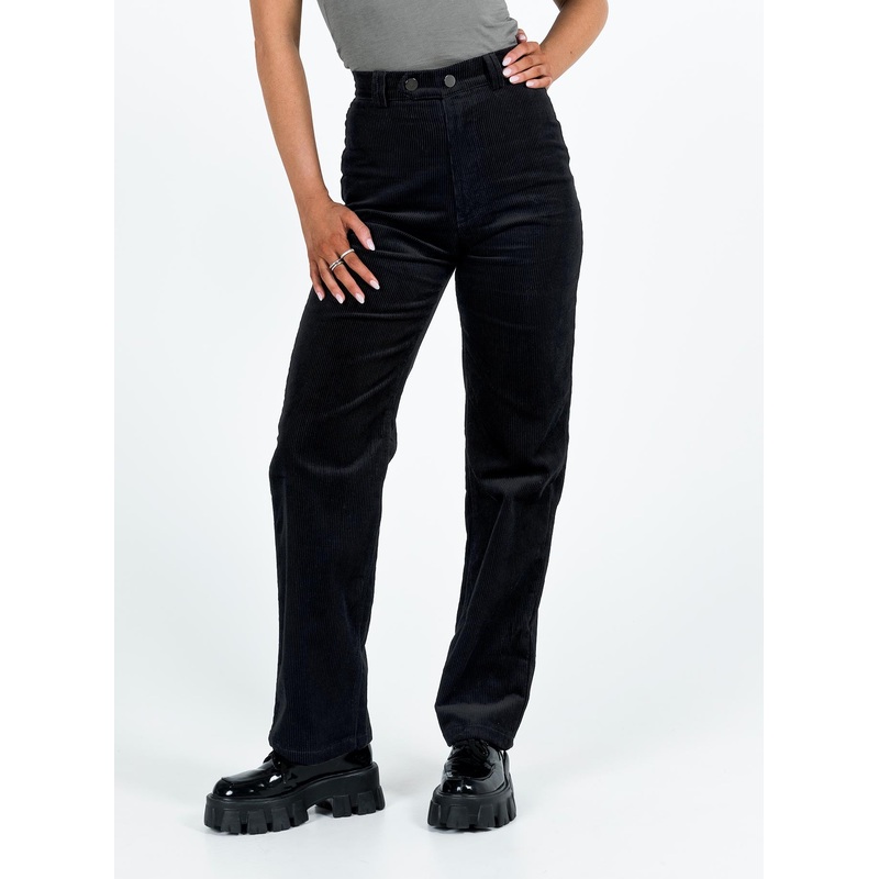 Uptown Cord Pants Black