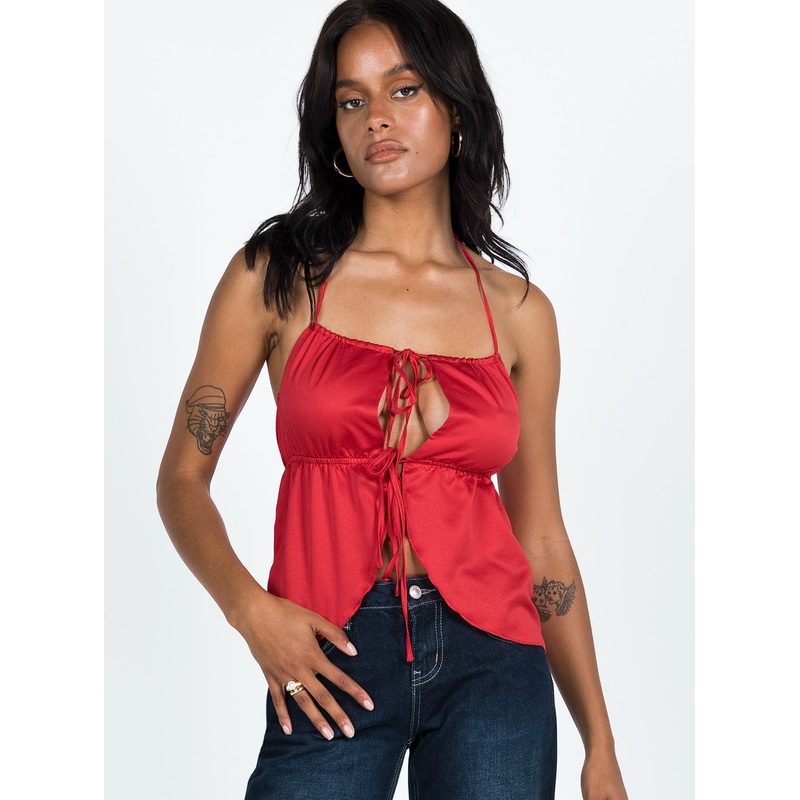 Bastian Top Red