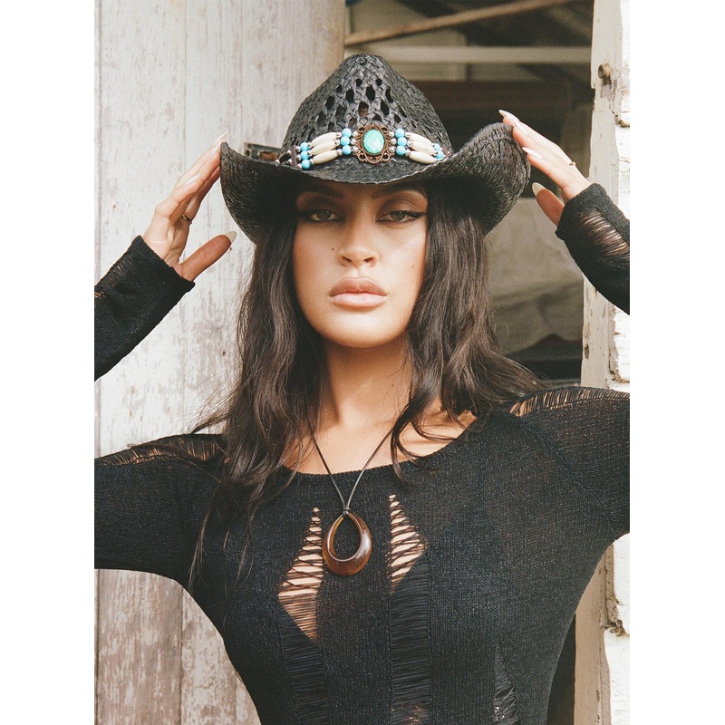 Brownhall Cowboy Hat Black