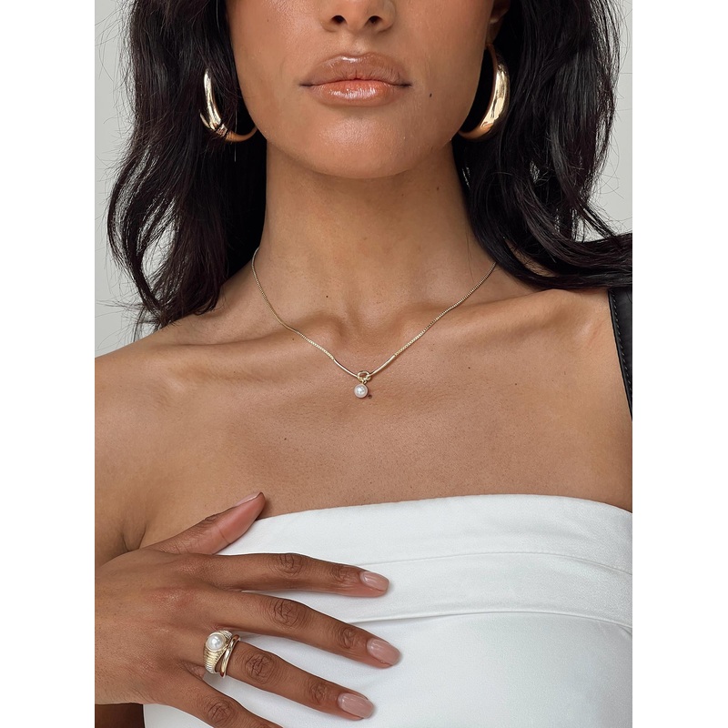 Dais Necklace Gold