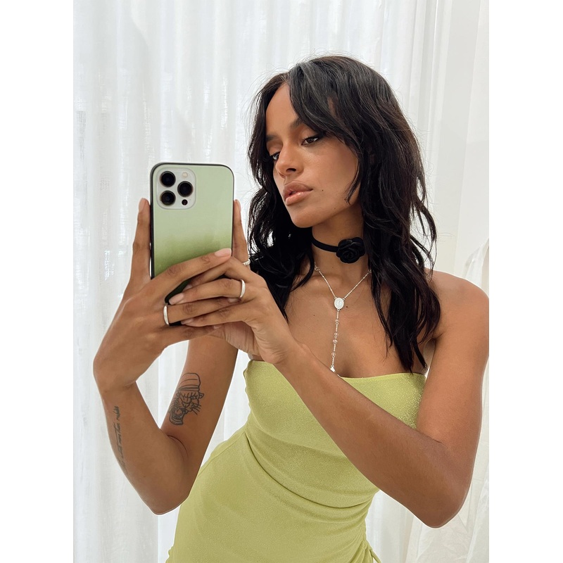 Elderberry iPhone Case Green Ombre