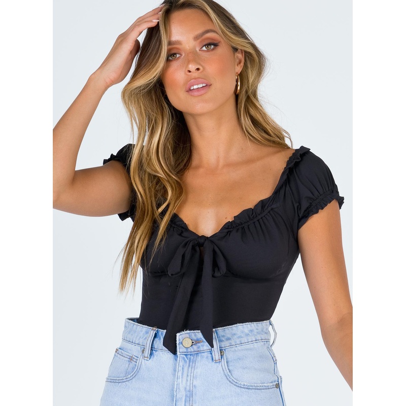 Medina Bodysuit Black