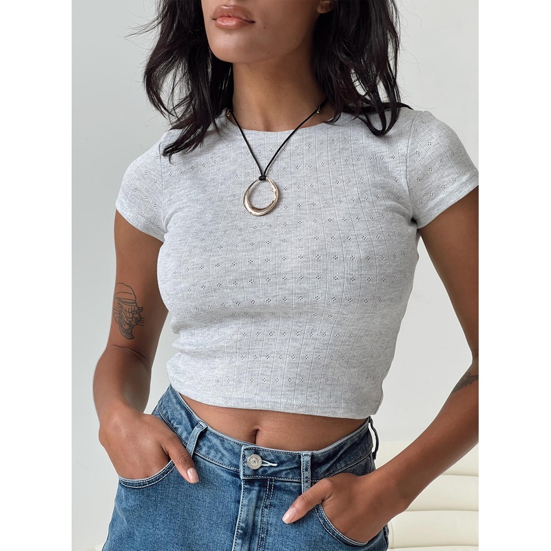 Sertia Top Grey