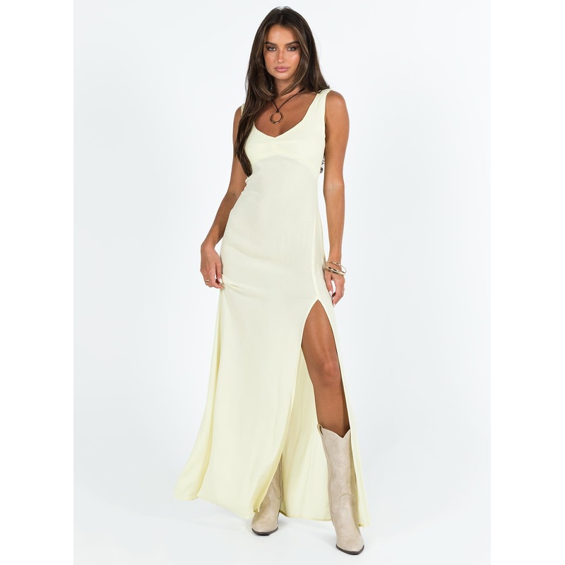 Shannyn Maxi Dress Yellow