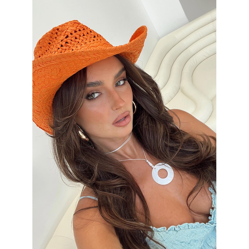 Browder Cowboy Hat Orange
