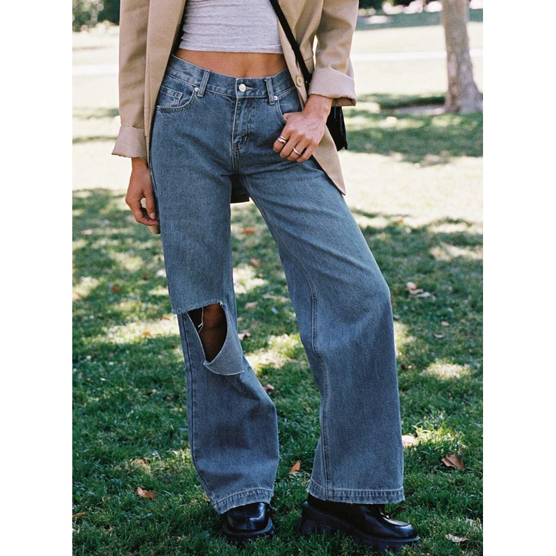 Livvy Jeans Mid Wash Denim