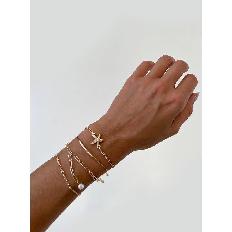 Otillie Bracelet Pack Gold