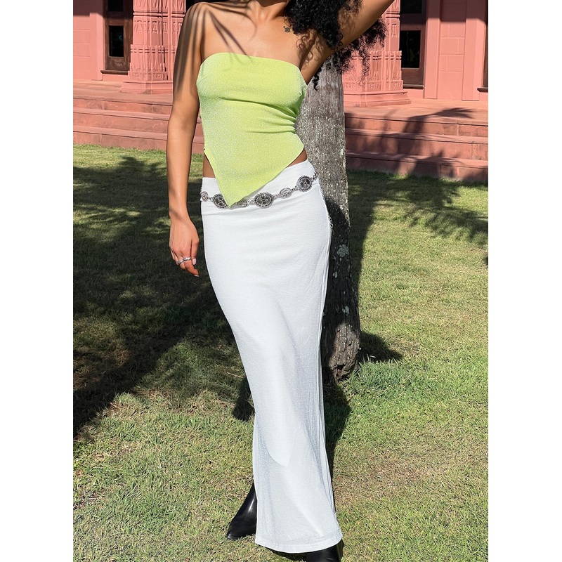 Sunshine Baby Maxi Skirt White