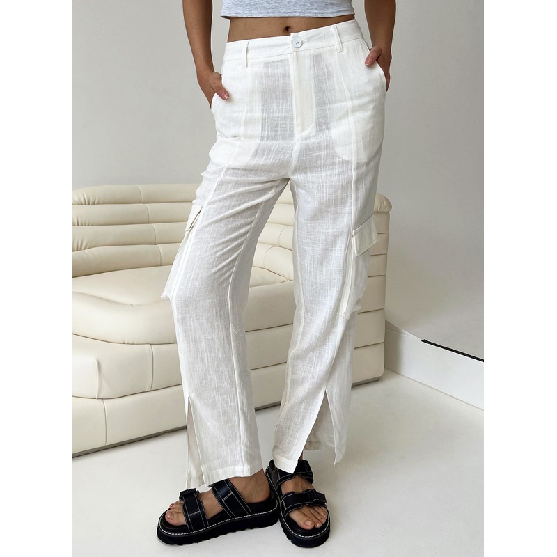 Aki Pants White