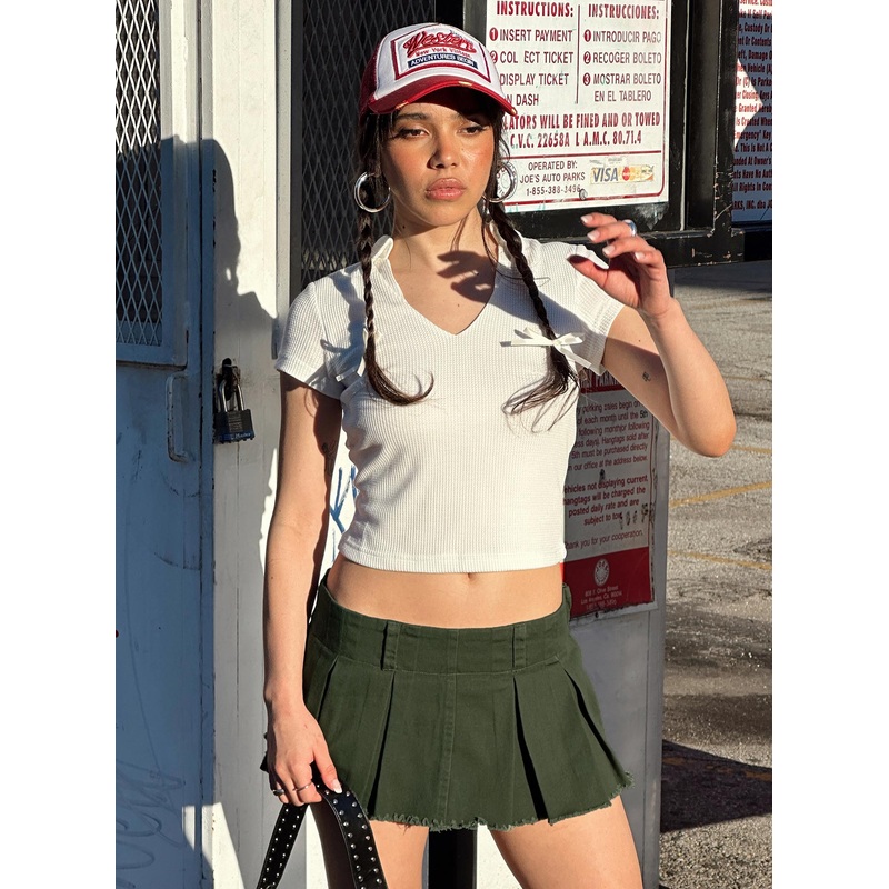 Allure 90's Mini Skort Olive