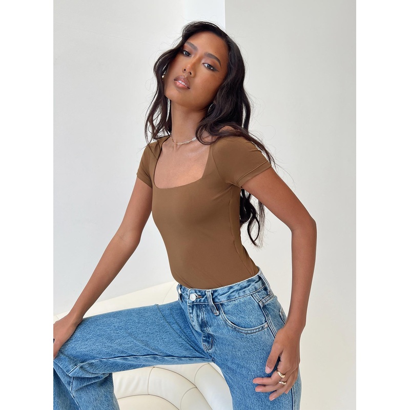 Byer Bodysuit Brown