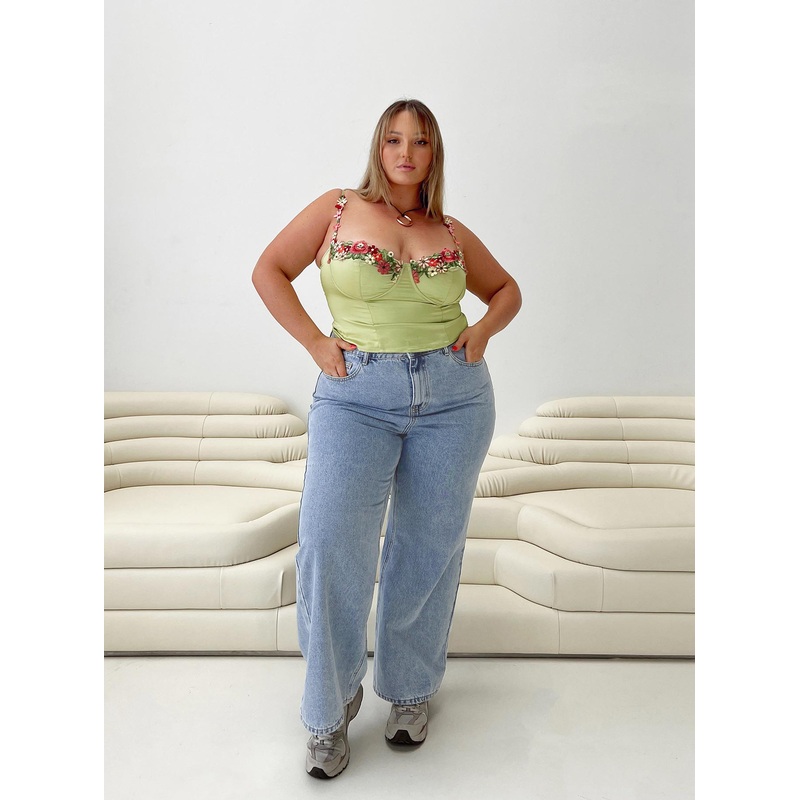 Denver Denim Jeans Mid Wash Curve