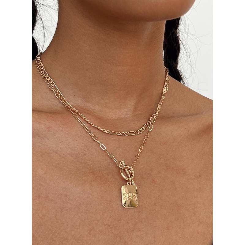 Fenway Necklace Gold