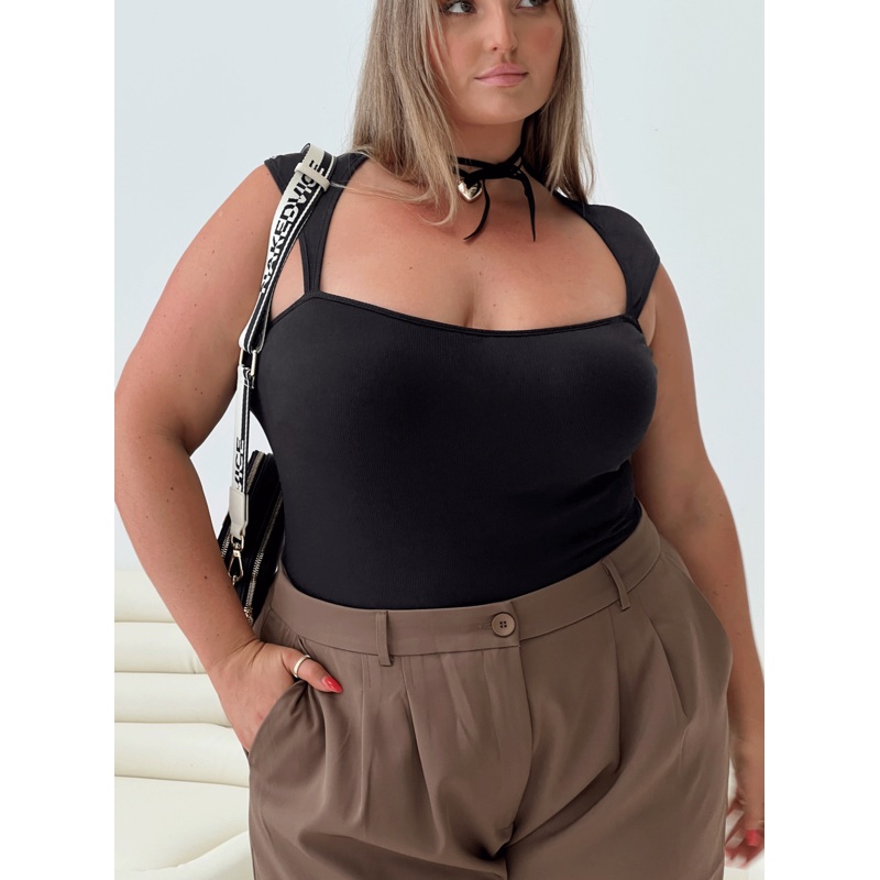 Halia Bodysuit Black Curve
