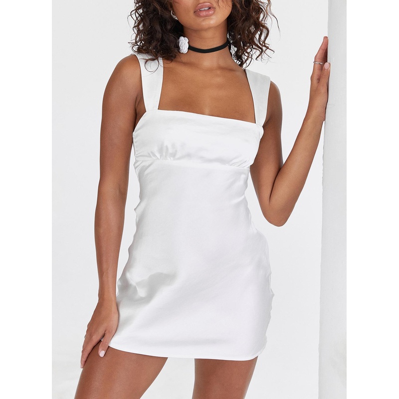 Tracie Mini Dress White