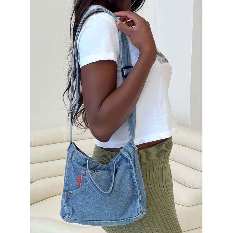 Alrita Crossbody Bag Denim