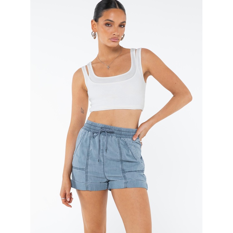 Milady Shorts Light Blue
