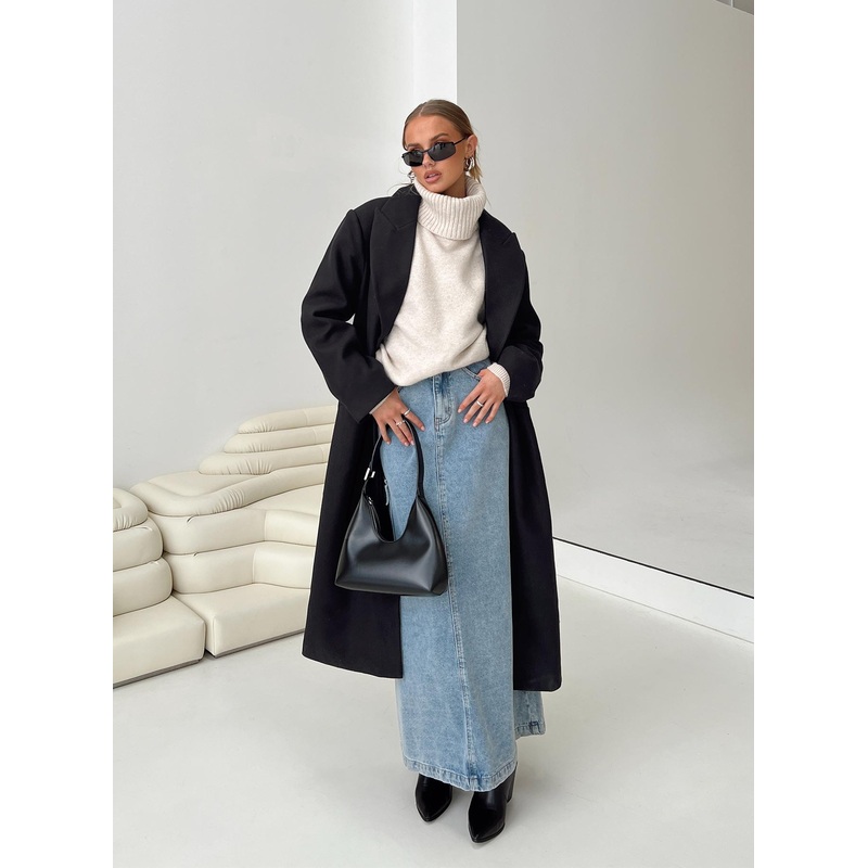 Olsen Coat Black