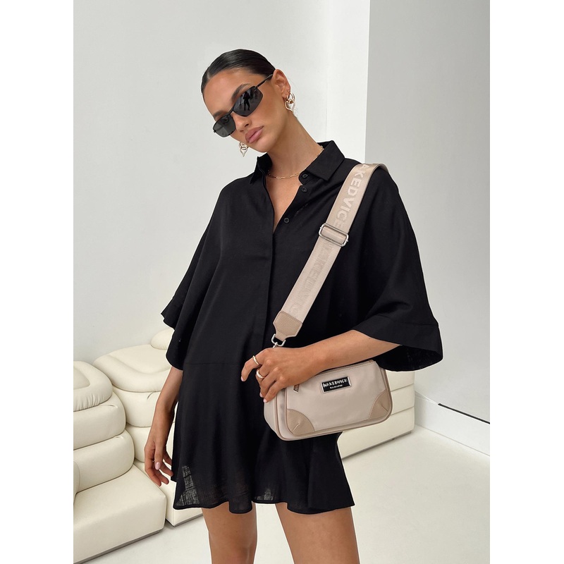 Teney Romper Black