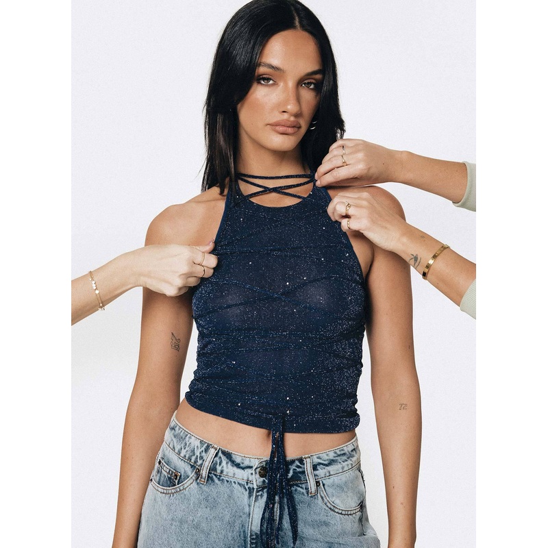 Terah Top Navy